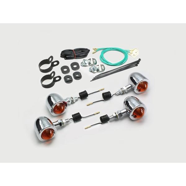 【○メーカー在庫あり】ハリケーン ブレットウインカーキット(OR) シャドウS　HA5532-01