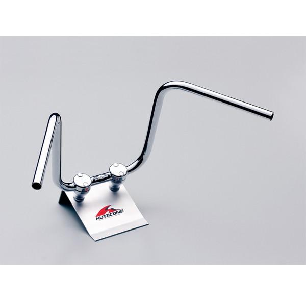 【○メーカー在庫あり】ハリケーン 300エイプハンガー・3ガタ(キット)メッキ　HB0085C-41