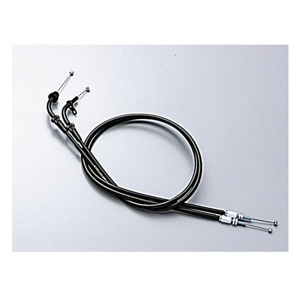 【○メーカー在庫あり】ハリケーン スロットルケーブル(+10CM)-04ボルティ　HB6574-10