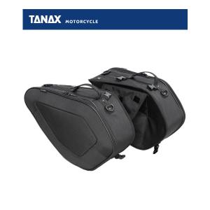 【5月14日出荷】TANAX モトフィズ サイドバッグGT2[ブラック]  MFK-281｜partsbox3