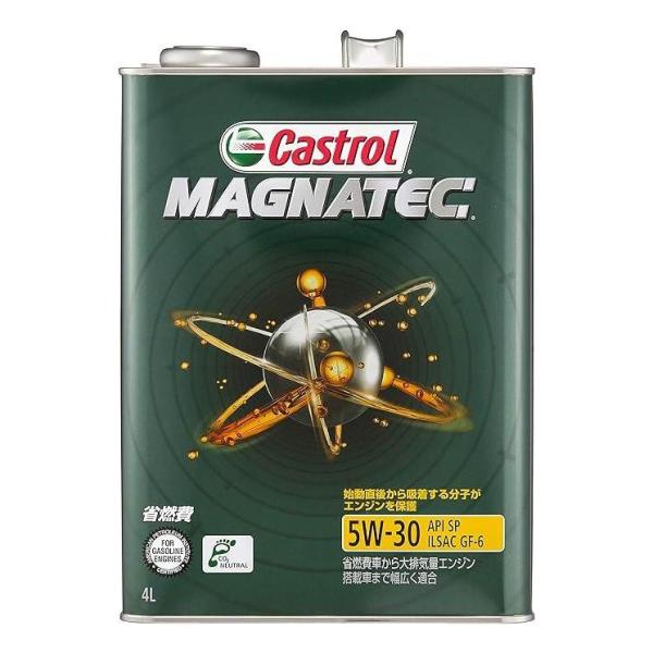 カストロール エンジンオイル Magnatec 5W-30 4L  6本セット O498533010...