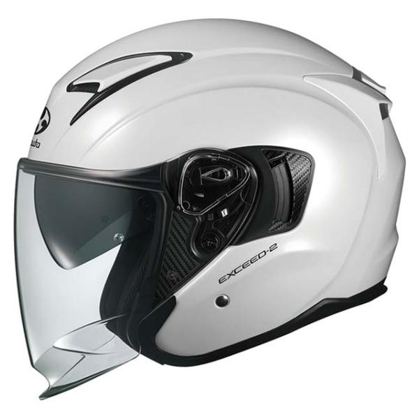 OGK Kabuto EXCEED2：パールホワイト XS(53-54) OGK4966094628...