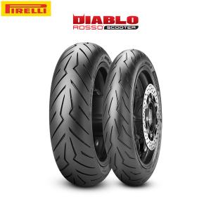 PIRELLI ピレリ 2768500 DIABLO ROSSO SCOOTER フロント 120/70 - 14 M/C 55S TL  PI8019227276855｜partsbox3