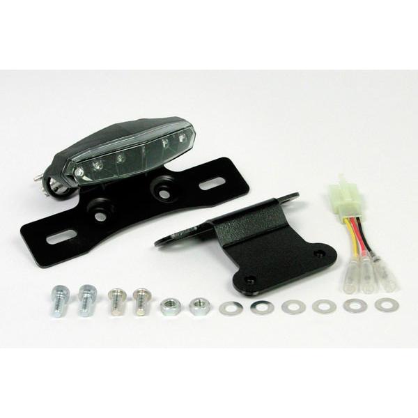 【4月7日出荷】武川  D-TRACKER125用　フェンダーレスLEDミニテールランプキット：ブラ...