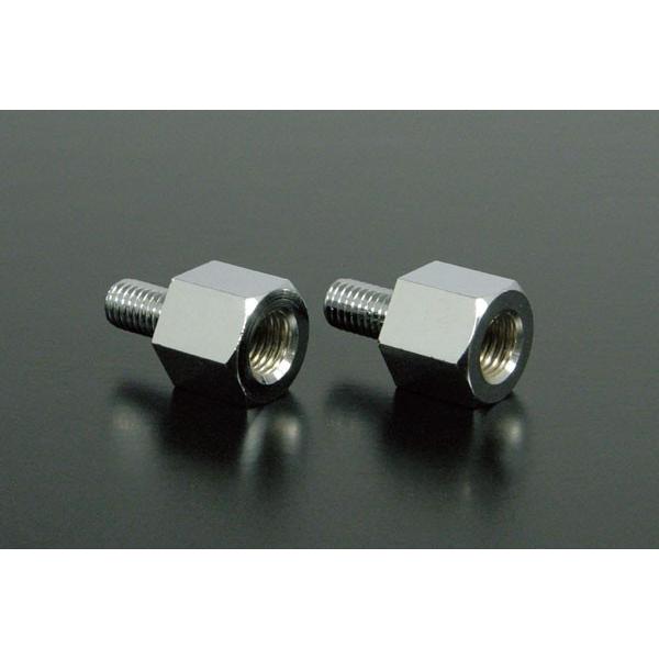 武川  ミラーアダプター オス8MM/メス10MM　06-01-100