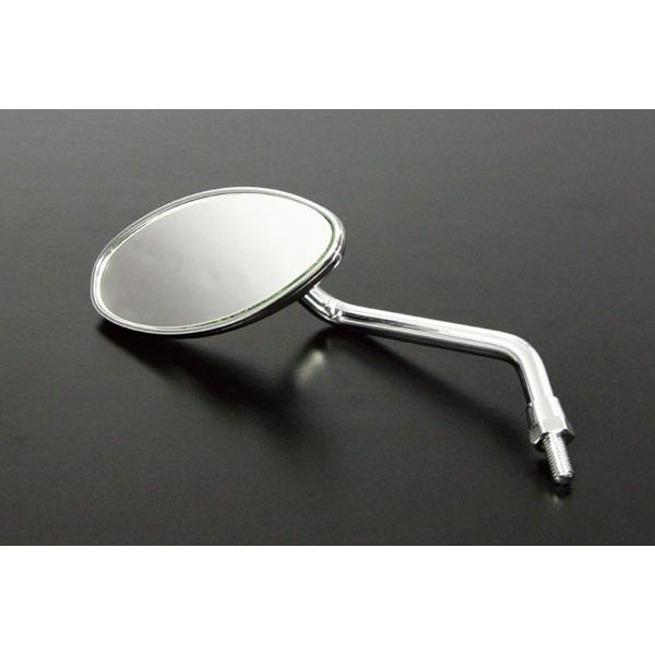 【4月3日出荷】武川  オーバルMINIミラー ショート 8MM L　06-01-119