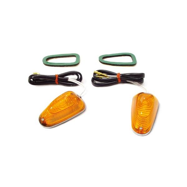 武川  エアロウインカーSET アンバー　09-03-196