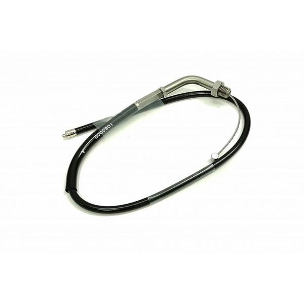 アクティブ VMAX1200 専用スロットルワイヤー【ステン金具/アウターブラック】(引き戻し共通)...