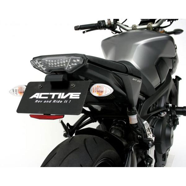 アクティブ MT-09(2014〜2016) フェンダーレスキット ブラック [LEDナンバー灯付き...