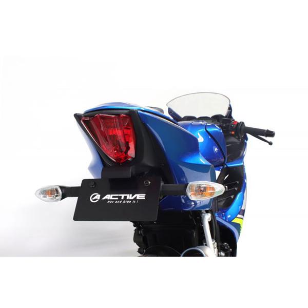 アクティブ GSX-R125 GSX-S125 フェンダーレスキット ブラック [LEDナンバー灯付...