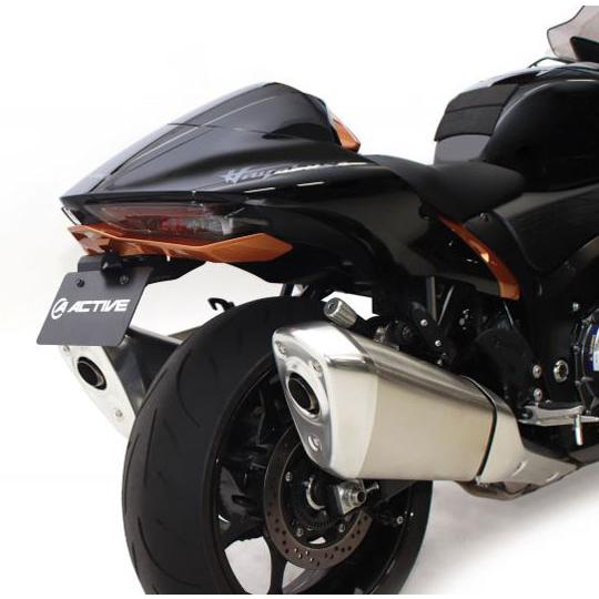 アクティブ ハヤブサ HAYABUSA 隼 フェンダーレスキット ブラック [LEDナンバー灯付き]...