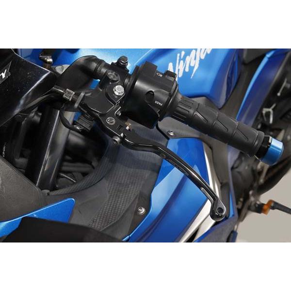 アクティブ ニンジャ250/400 Z250/400 カワサキ STFクラッチレバー[ブラック] 1...