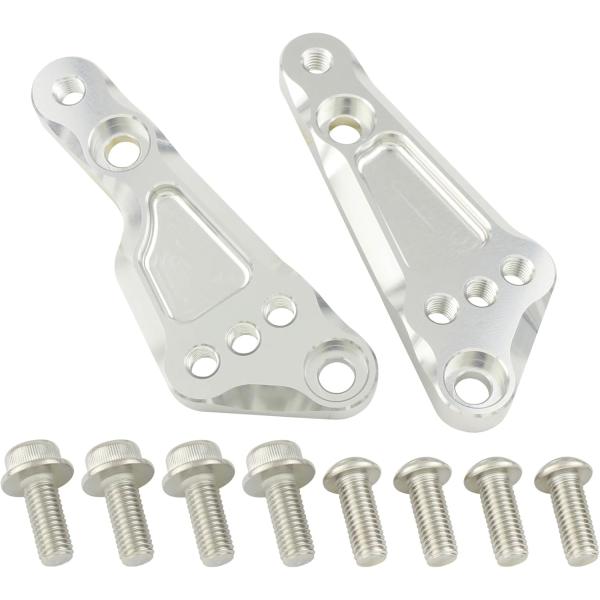 【4月7日出荷】シフトアップ NSF100 NSR50 NSR80 ステップアッププレート(アルミ削...