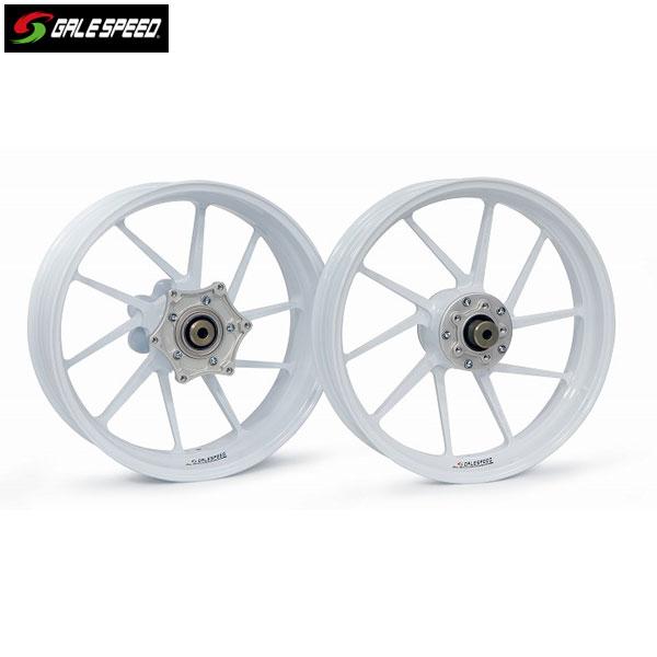 ゲイルスピード ZX-6R他 アルミホイール [TYPE-R] フロント 350-17 ソリッドホワ...