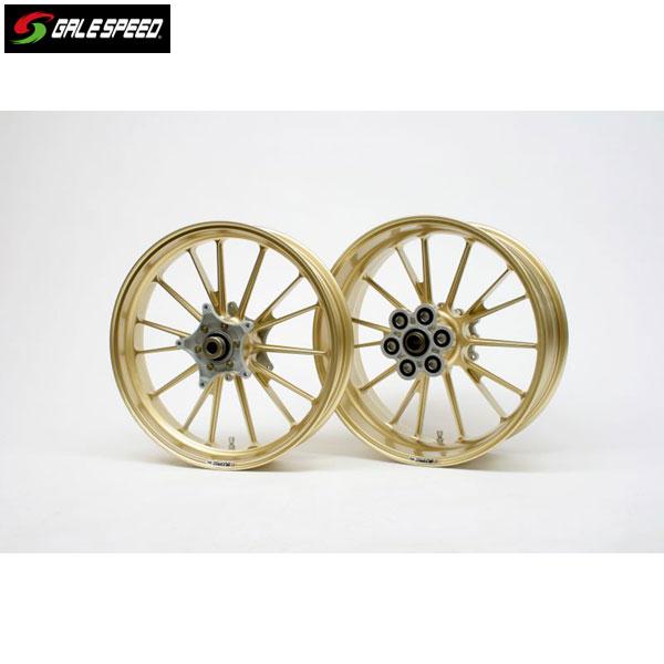 ゲイルスピード X-4 LD不可 ホイール[TYPE-S]フロント 350-17 ゴールド ガラスコ...