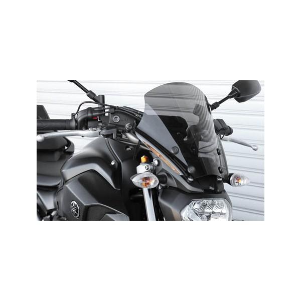 キジマ MT-07(〜'17)  スクリーンキット メーターバイザー スモーク 305-476