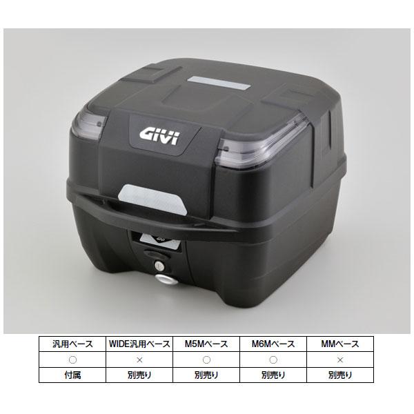 【5月15日出荷】デイトナ GIVI B33N2MD モノロックケース 未塗装ブラック  31432