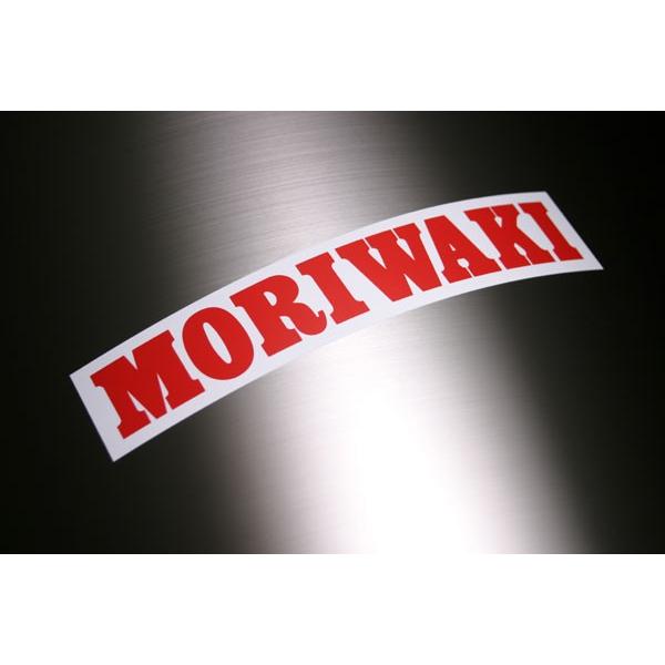 モリワキ ステッカー(モリワキ・レトロ) (2マイイリ)　800-802-0300