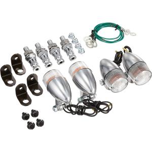 おふまる　LEDテールランプ　スモーク　XJR1300　ステー付き ポッシュフェイス LEDテールランプ スモーク XJR400R 1300 062190-92