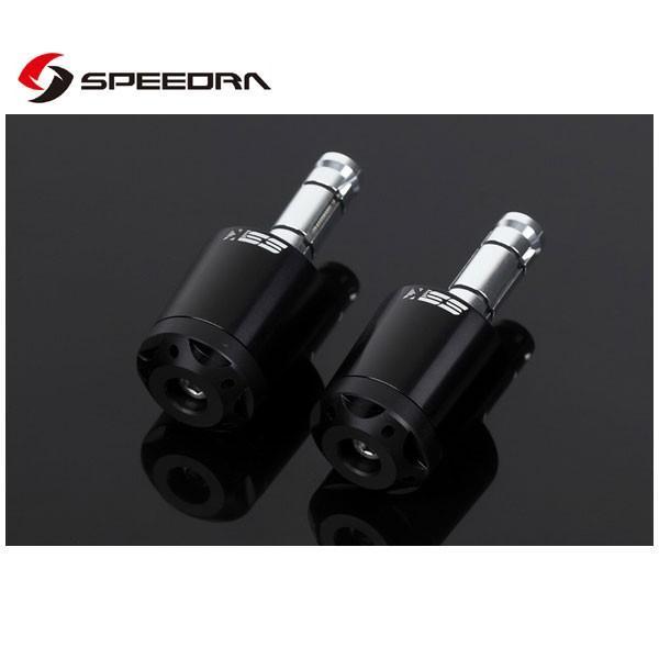 SSK SPEEDRA アルミハンドルバーエンド 14-19mm(ブラック)  ABEOP01BK