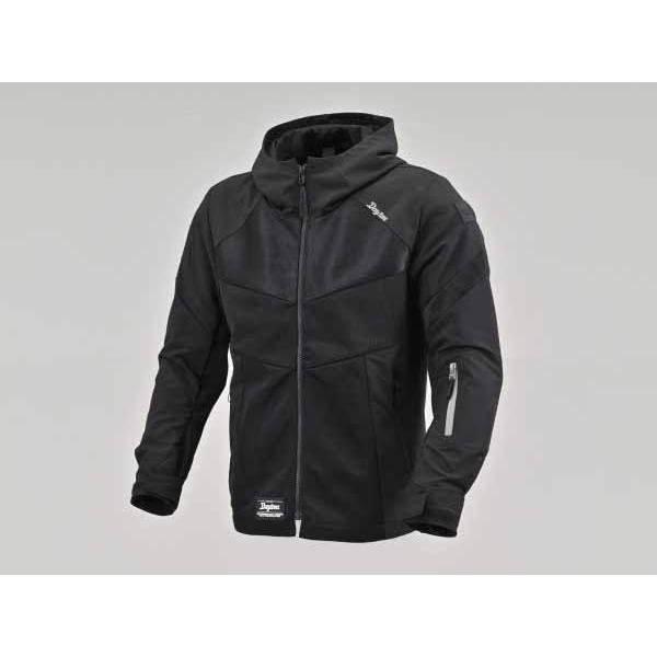 デイトナ DJ-010 ハーフメッシュパーカー ブラック[Lサイズ] DAY46763
