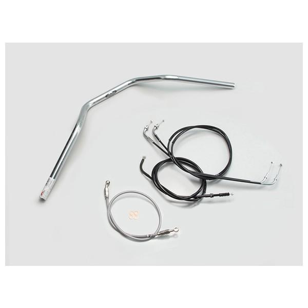 【×欠品中 要納期確認】ハリケーン Z2-TYPE ハンドルSET [クロームメッキ]   エストレ...