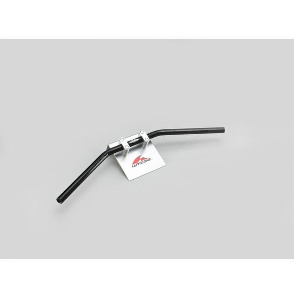 【4月2日出荷】ハリケーン フラット・2ガタ (P7/8インチ)  クロ 　HB0008B-01