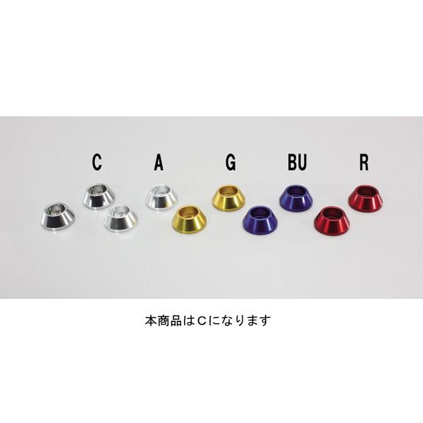 【○メーカー在庫あり】ハリケーン M10・アクセントワッシャー    メッキ　HN1110C