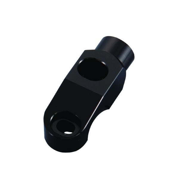 【4月3日出荷】POSH ミラーアダプター ヤマハ ミギギャク BK　000707-06