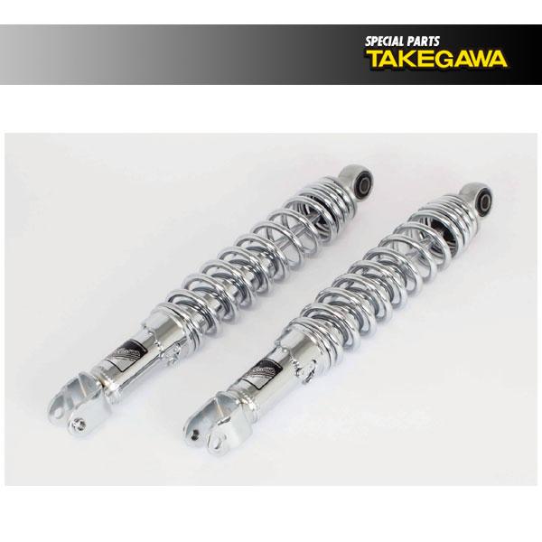 【4月28日出荷】武川 ローダウンリアショックアブソーバー(クロムメッキ) 2本セット  PCX12...