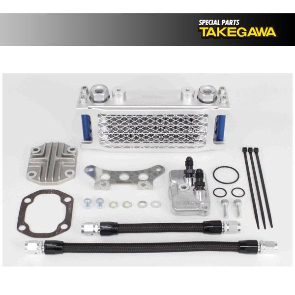 武川 コンパクトクールキット(4フィン5オイルライン/ブレードホース#4)  DAX50/CD50/...