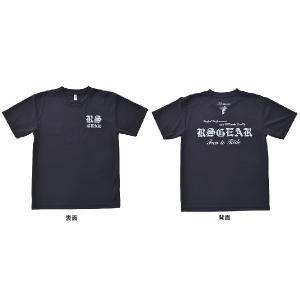 アールズギア オリジナル半袖Tシャツ[ブラック/LLサイズ]  0101-03BK-LL｜partsboxpm