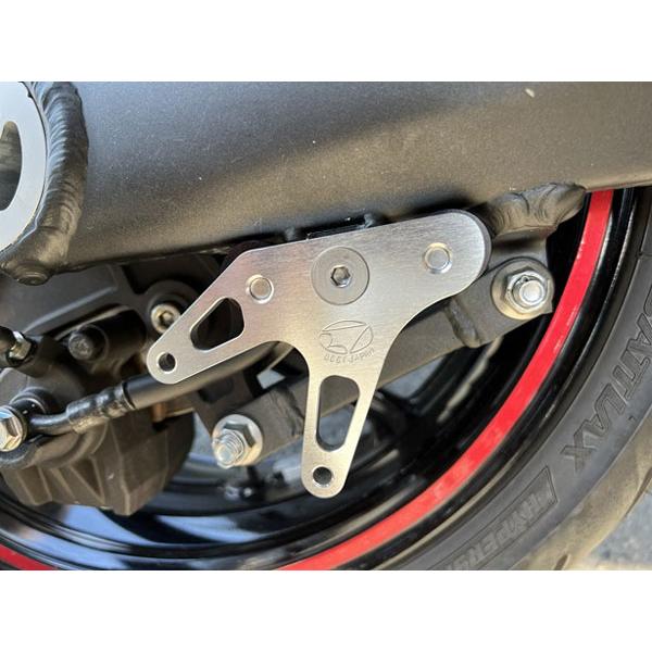 BEET ニンジャ 1000/SX V字レーシングスタンドフックセット(シルバー) 0614-KH2...