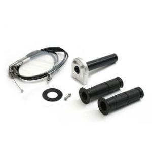 アクティブ ニンジャ250R ZX-10R スロットルキット TYPE-3 シルバー 巻取φ42[ス...