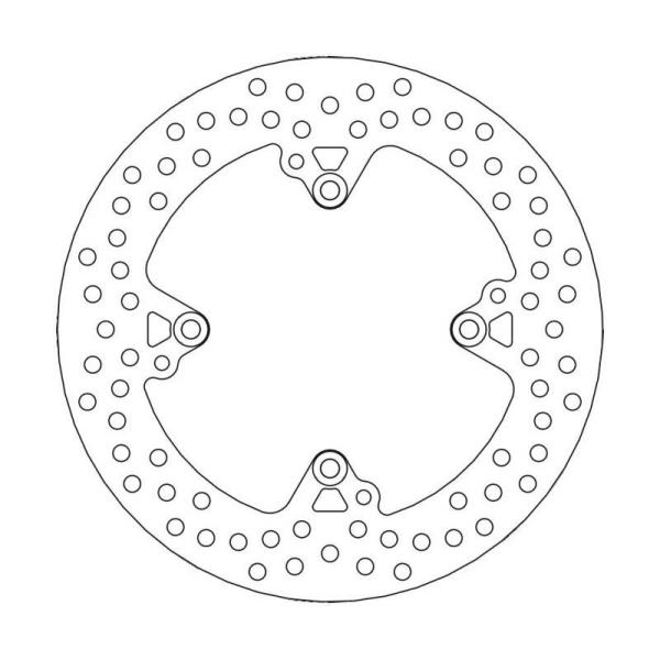 モトマスター MT-09/YZF-R7 リアディスク ヘイローディスク リア Φ245 110621