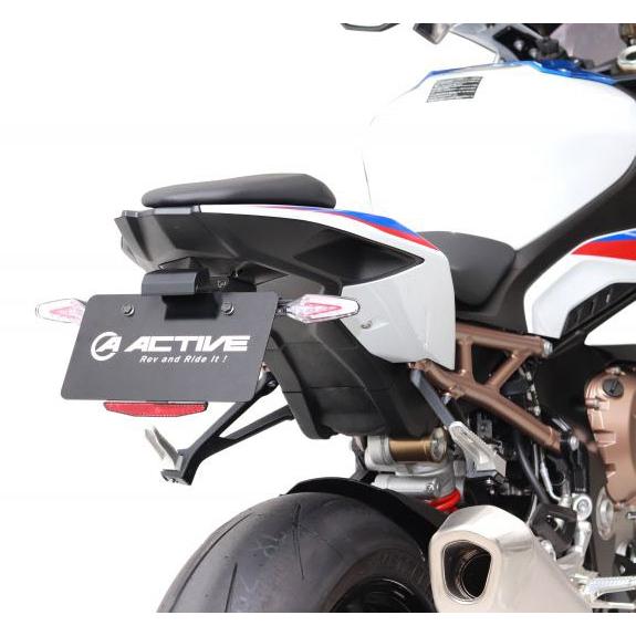 アクティブ BMW S1000RR フェンダーレスキット ブラック [LEDナンバー灯付き] リフレ...