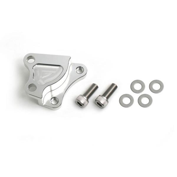 アクティブ バリオス/2 ZZR250 キャリパーサポート シルバー (40mmピッチ&amp;STDロータ...