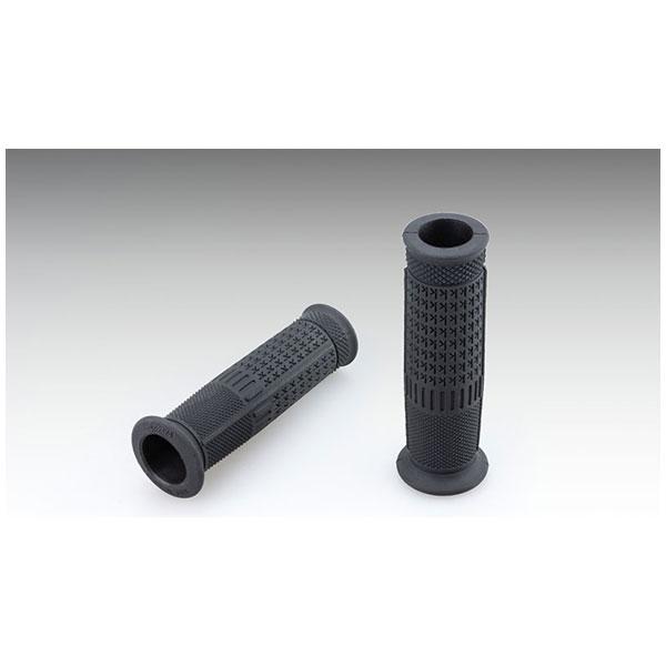 キジマ グリップラバー　KSP　貫通タイプ　ブラック  22.2mmハンドル用  201-6823