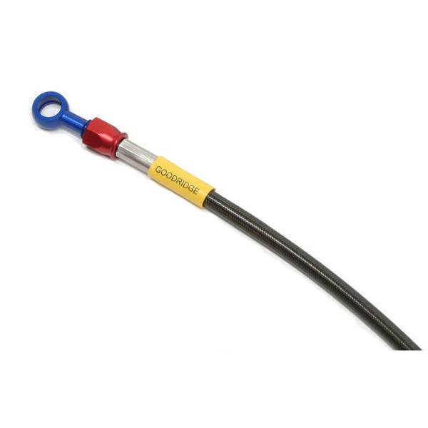 ビルドアライン GSX-R1000(ABS) 2015〜2016 フロント用 スモークブレーキホース...