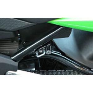 アクティブ オイルクーラー ブラック 4.5インチ 7段 SR400/SR500 アクティブ SR500 SR400 オイルクーラーキット(縦)ストレート ブラック