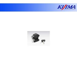 【5月1日出荷】キジマ ヘルメットロック ブラック レバーホルダー用 インチ  303-1607｜partsboxpm