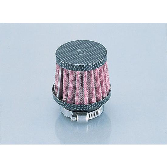 【9月9日出荷】キタコ  パワーフィルター カーボンタイプ35MM　515-0100350