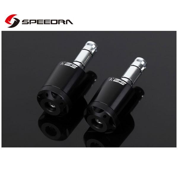 SSK SPEEDRA アルミハンドルバーエンド 14-19mm(ブラック)  ABEOP01BK