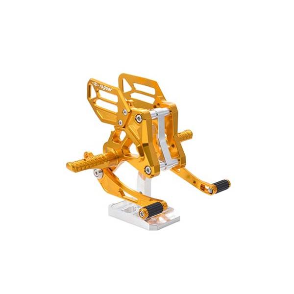 アールズギア ニンジャ1000SX(20-22)(23-) ライディングステップ(オレンジゴールド)...