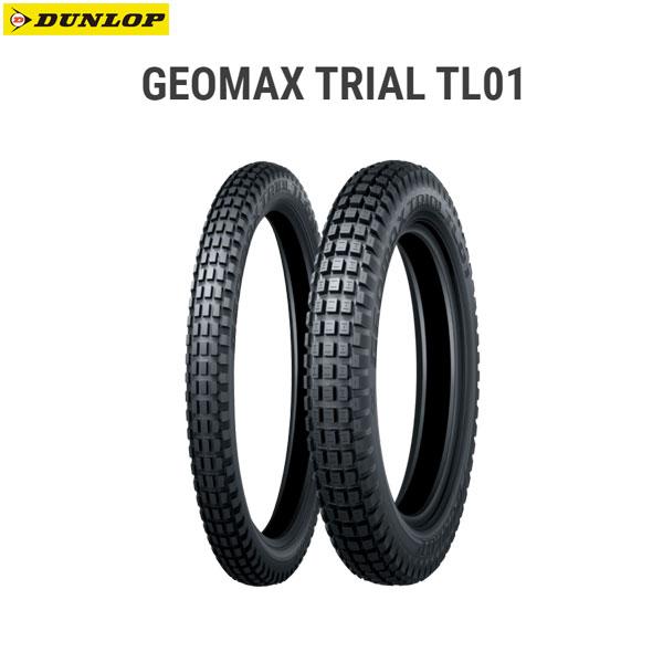 ダンロップ DUNLOP 354157 GEOMAX TRIAL TL01 フロント 80/100-...