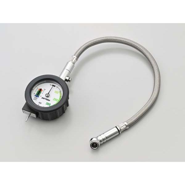 【4月18日出荷】デイトナ メッシュホース付きエアゲージ デプスゲージ付き DAY49299