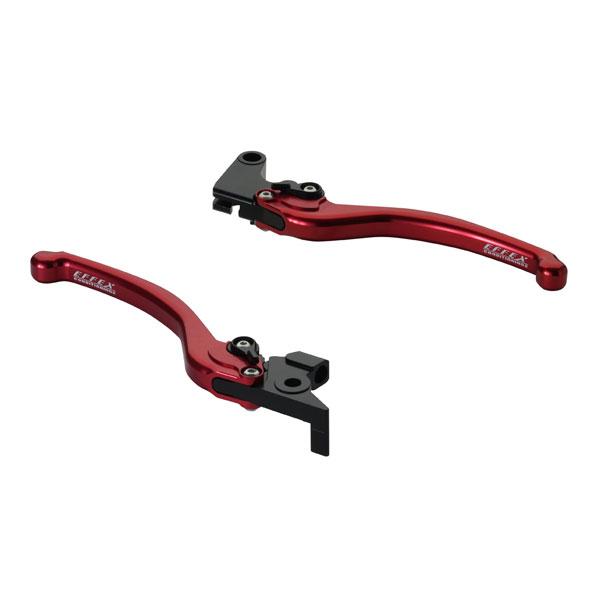 EFFEX (エフェックス) スムースフィットレバー レッド  MT-09/MT-07/FZ1/FZ...