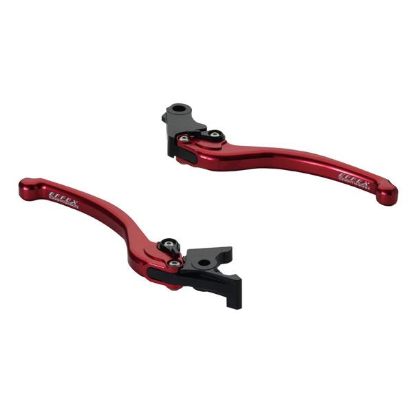 EFFEX (エフェックス) スムースフィットレバー レッド  REBEL250/500('17〜'...