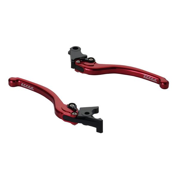 EFFEX (エフェックス) スムースフィットレバー レッド  ホーネット250/600・CB400...