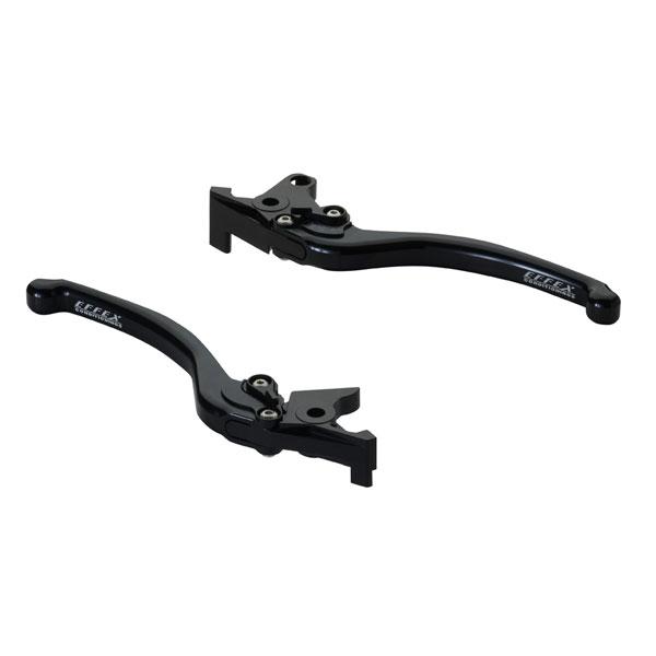 EFFEX (エフェックス) スムースフィットレバー ブラック TRACER9 GT('21)/MT...